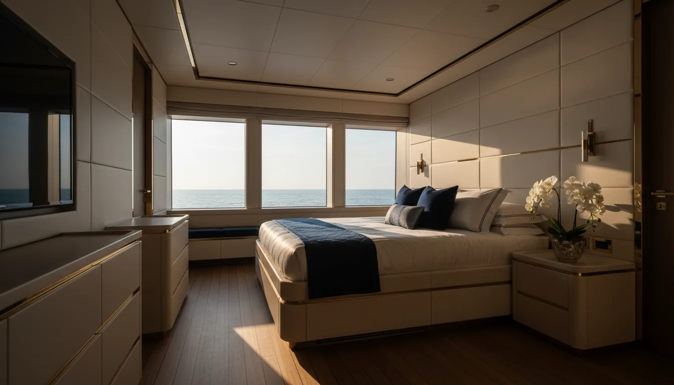 Luxury yacht interior — YachtBioCleaning